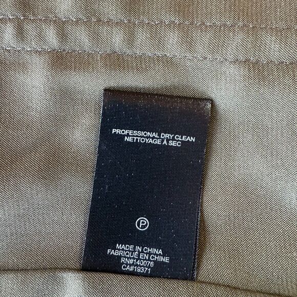 NWT Generation Love Susanna Gabardine Strapless Cropped Vestier Olive Green XS - Picture 13 of 16